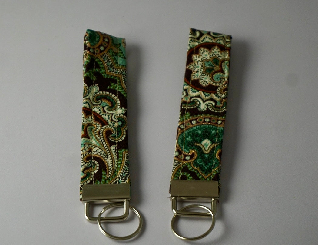 Fabric Wrist Key Chain