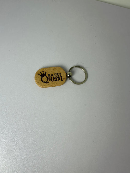 Wood Key Chains