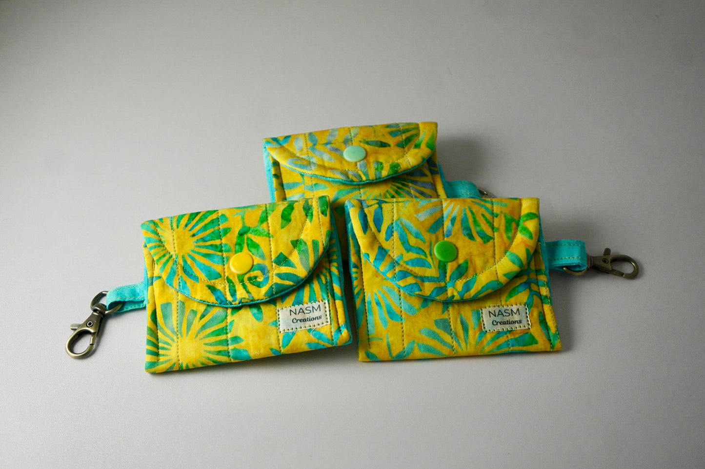Mini Snap Pouch Key Chain