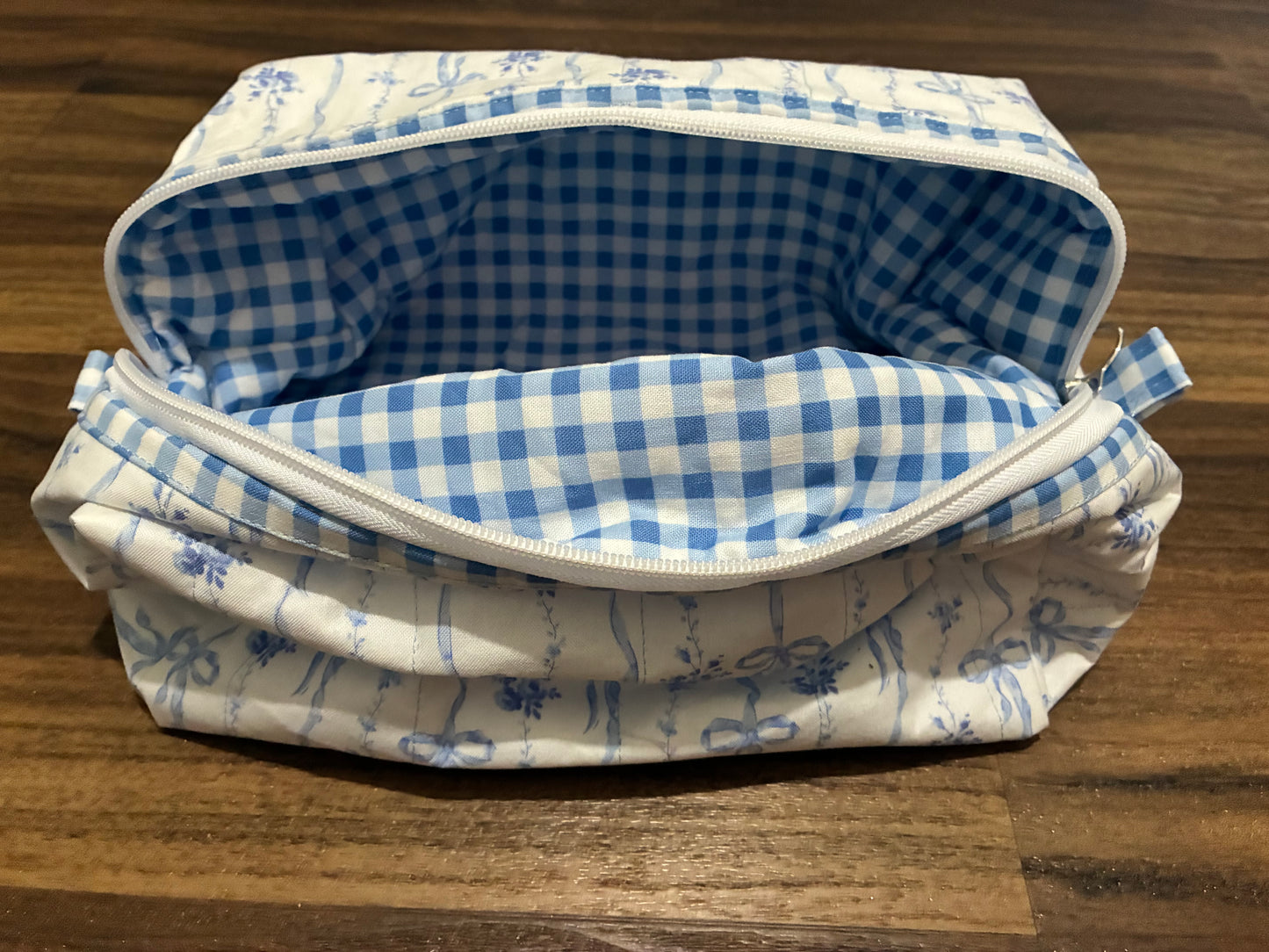 The Harper Cosmetic Bag | Blue Ribbon Cottage | Not-A-Supermom