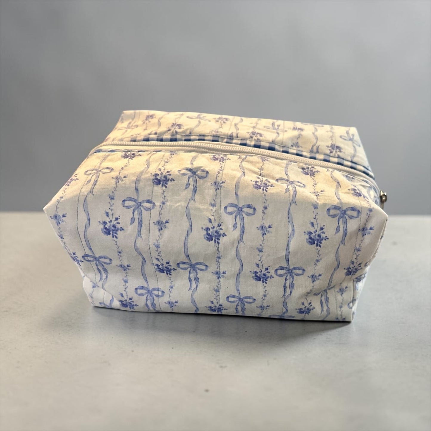 The Harper Cosmetic Bag | Blue Ribbon Cottage | Not-A-Supermom